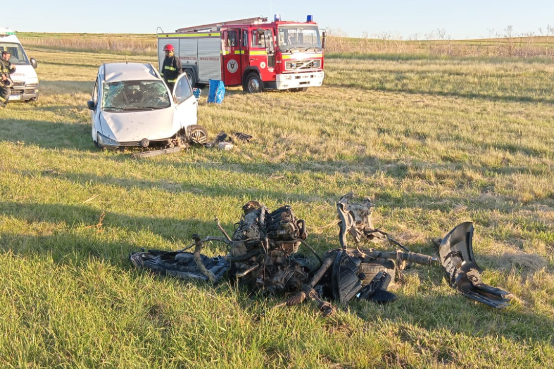 Accidente en Ruta 72: Una mujer resultó herida tras impactar contra una alcantarilla