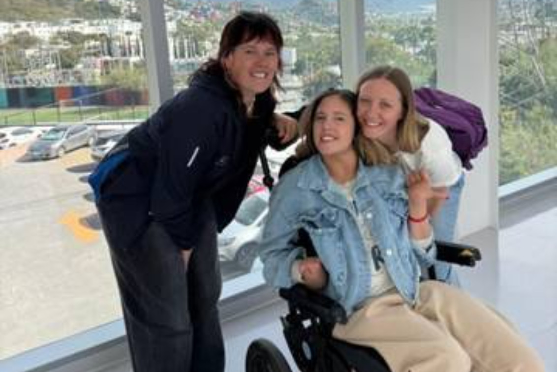  De Pringles a México por un sueño: el tratamiento que renovó el entusiasmo de Luz Mila