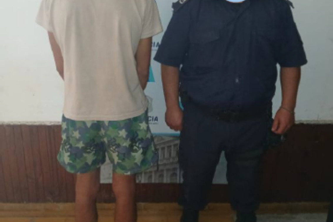 Detienen en Coronel Pringles a un joven de 18 años, tras una serie de robos y allanamientos