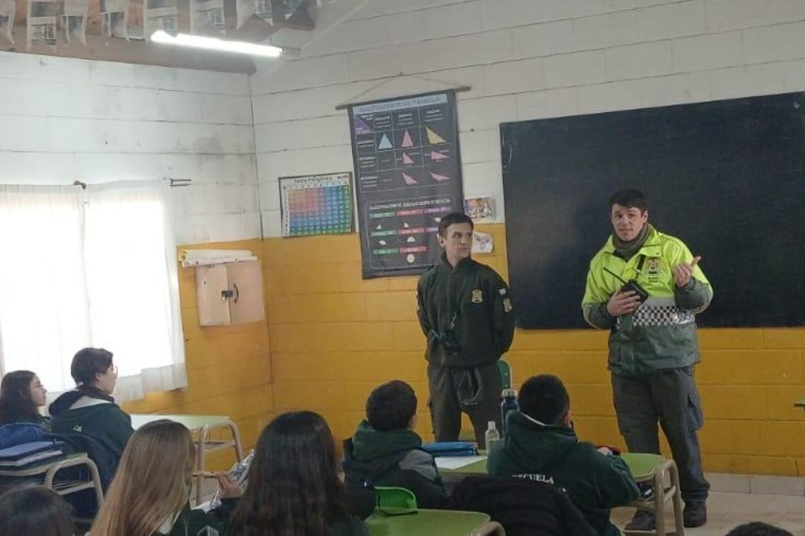 FINALIZARON LAS CHARLAS DE EDUCACIÓN VIAL EN LA ESCUELA AGROTÉCNICA