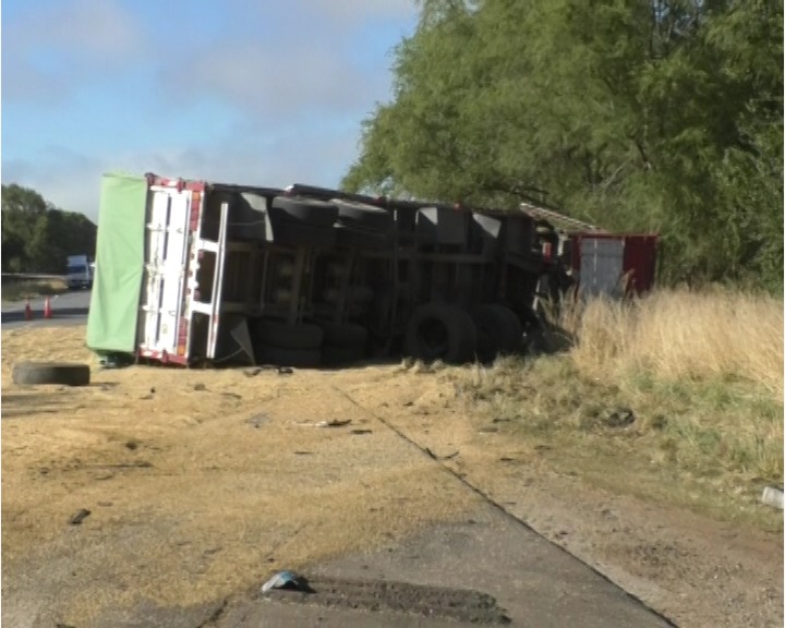 Falleció el otro camionero que chocó cerca de Coronel Pringles