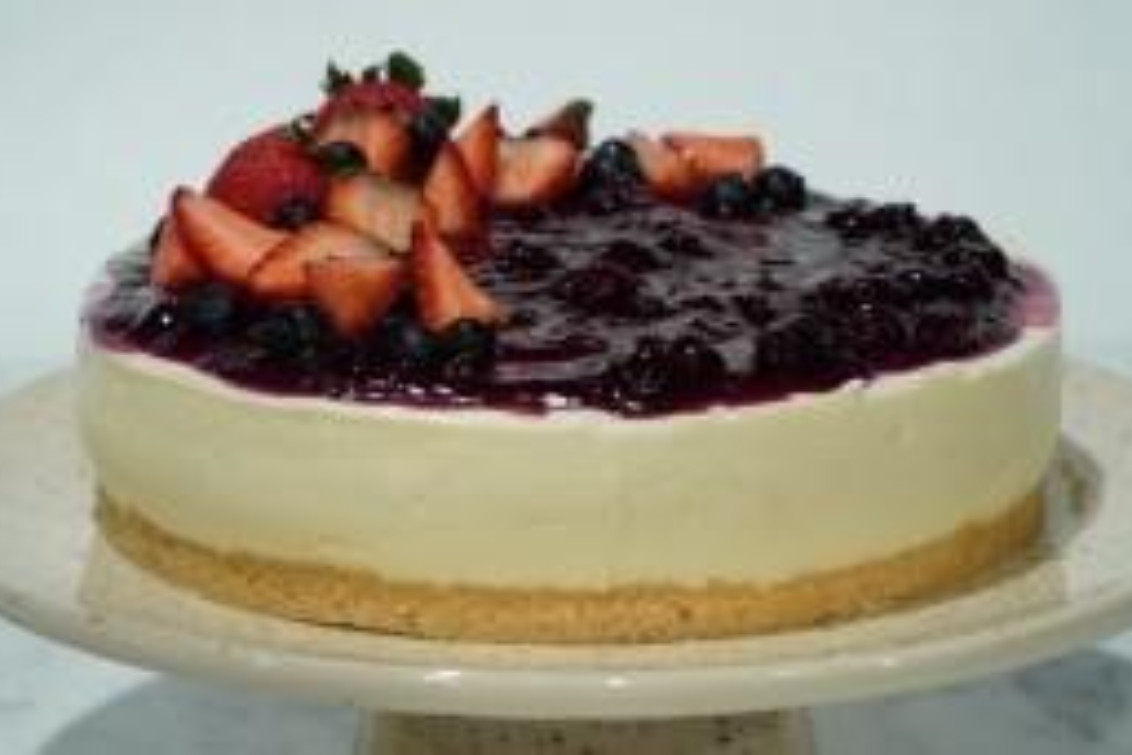 Tarta de queso sin horno 