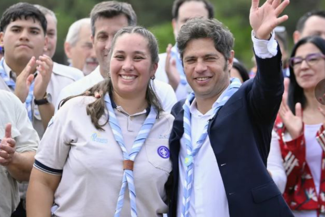   Kicillof acompañó una jornada scout sobre prevención de incendios forestales