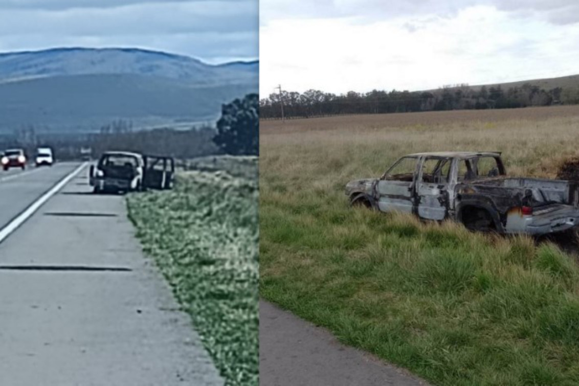  Fue removida la camioneta siniestrada el pasado domingo
