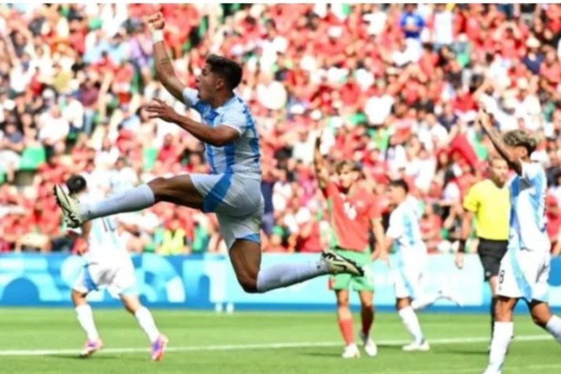 Juegos Olimpicos: la Selección Argentina de fútbol rescató un empate en el final