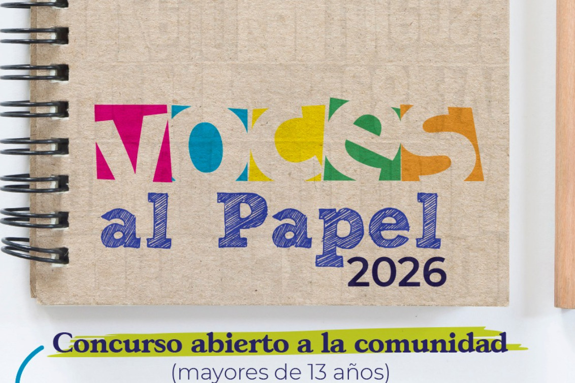  “Voces al Papel 2026” invita a la comunidad a escribir sus historias