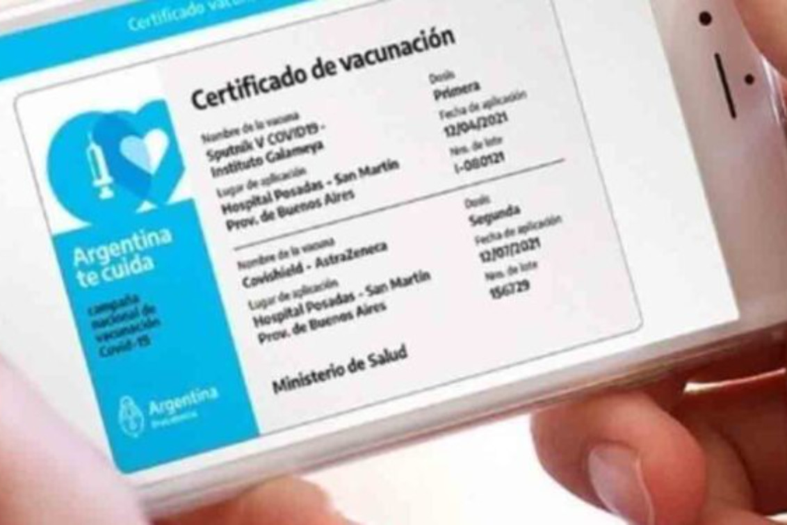 Cómo tramitar el certificado digital de vacunación