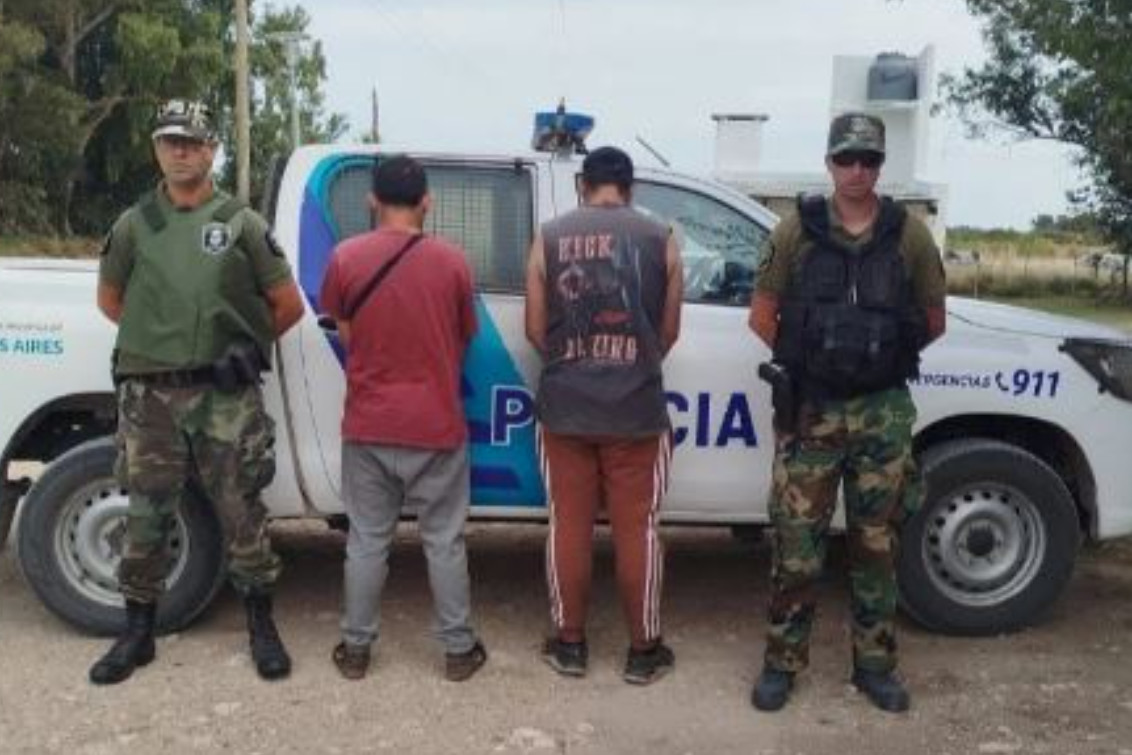 Dos presos por cazar un chancho jabalí en San Cayetano