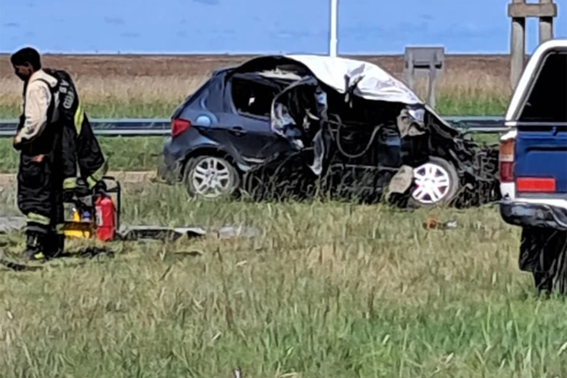 Un pringlense perdió la vida en un choque ocurrido en el cruce de las rutas 33 y 60