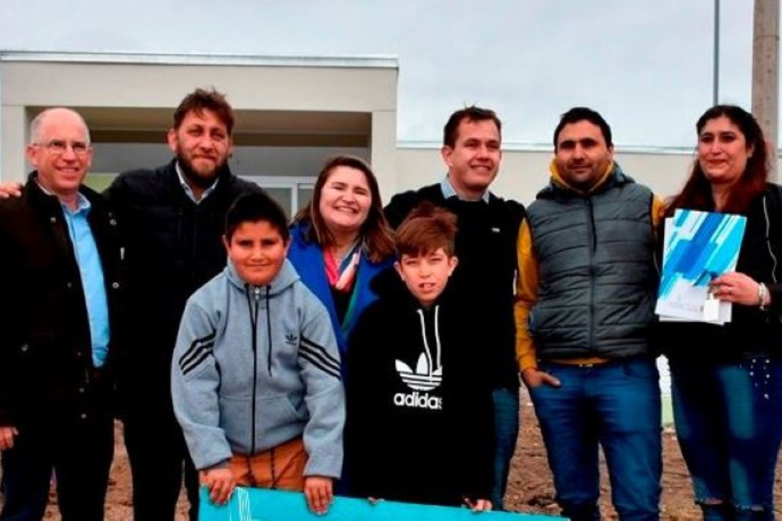  Unas 20 familias cumplieron el sueño de la casa propia