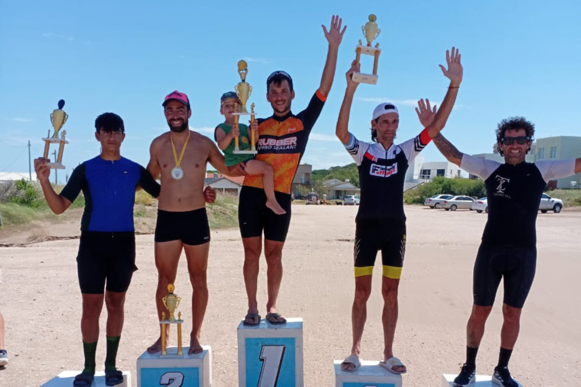 Rural Bike en Balneario Orense: Darío Martínez hizo podio