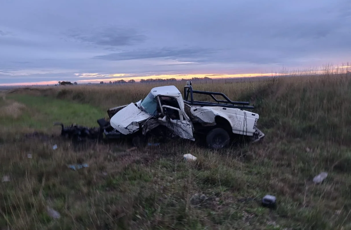  Un pringlense fue la victima fatal en el choque de ayer en Ruta N° 51, entre Pringles y Laprida