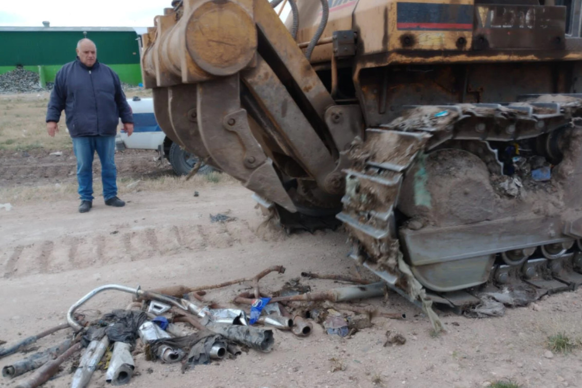 Tres Arroyos destruye caños de escape de motos secuestrados por ruidos molestos