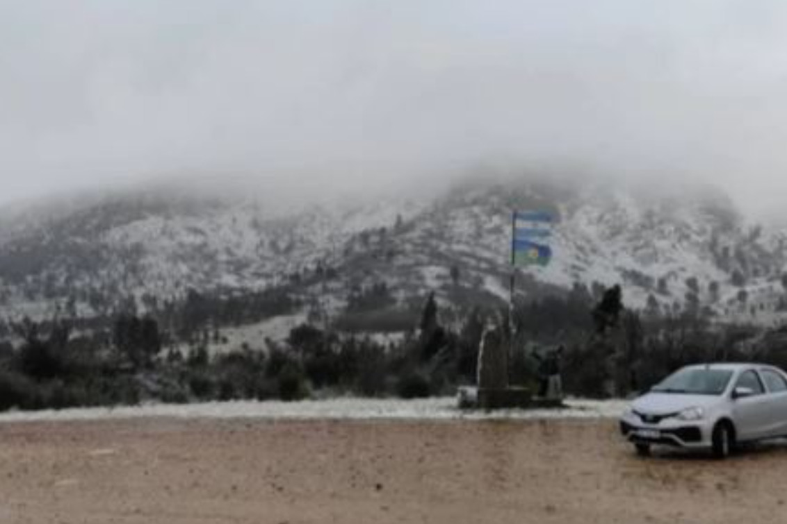 Suspenden las clases en Tornquist por la nevada y las bajas temperaturas