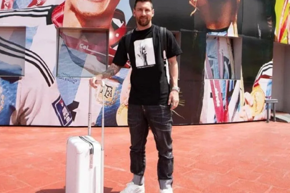 Lionel Messi ya está en el país para sumarse a la Selección Argentina  