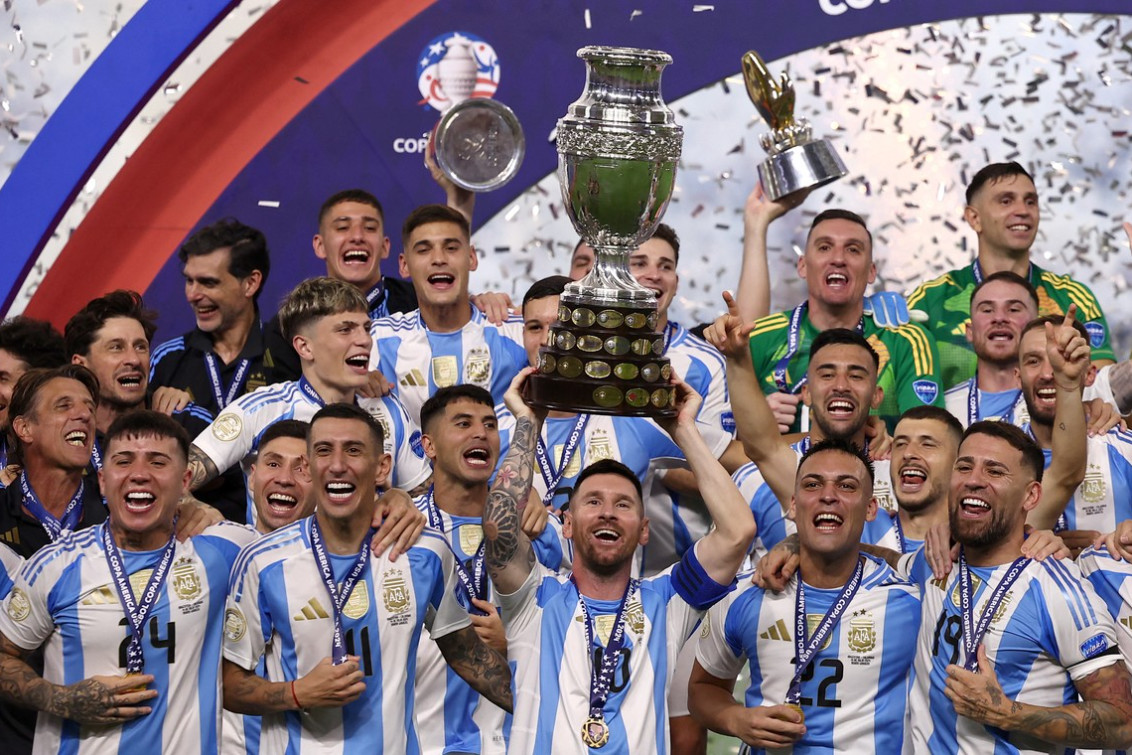 ARGENTINA BICAMPEÓN DE LA COPA AMÉRICA