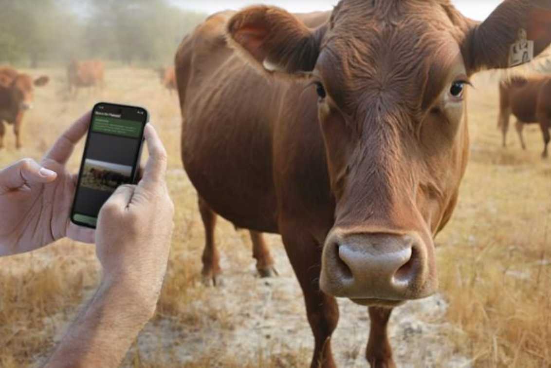  Estudiantes crearon una app que usa IA para detectar problemas nutricionales en el ganado