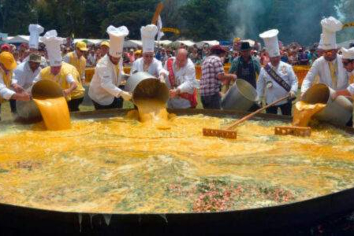  La Fiesta del Omelette Gigante fue declarada Fiesta Provincial