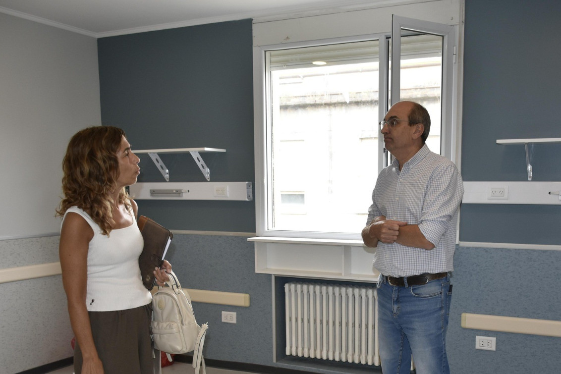  Avanza la refacción de las nuevas habitaciones del Hospital Municipal