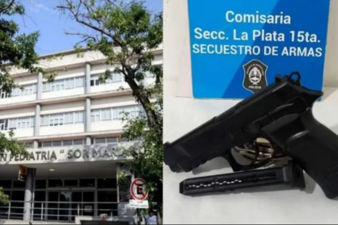 Una nena de 2 años encontró un arma de su papá y se disparó en el pecho