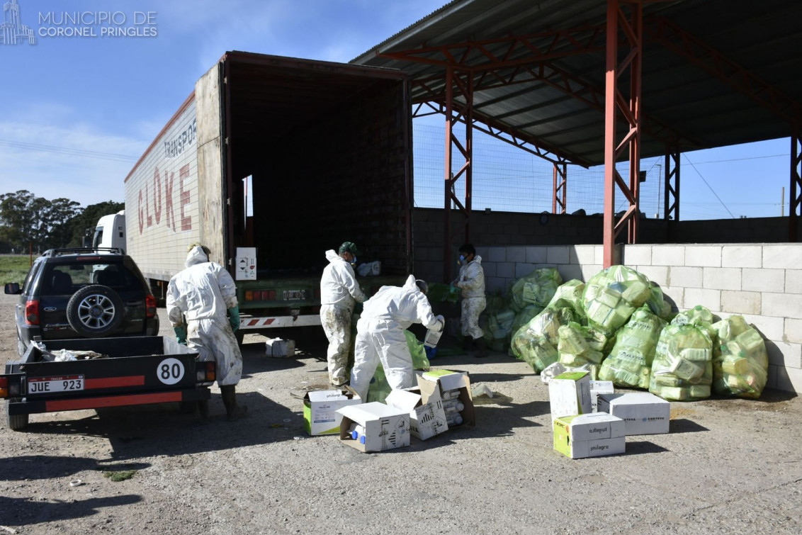 NUEVA JORNADA DE RECEPCION DE ENVASES VACIOS DE FITOSANITARIOS AGROQUIMICOS 