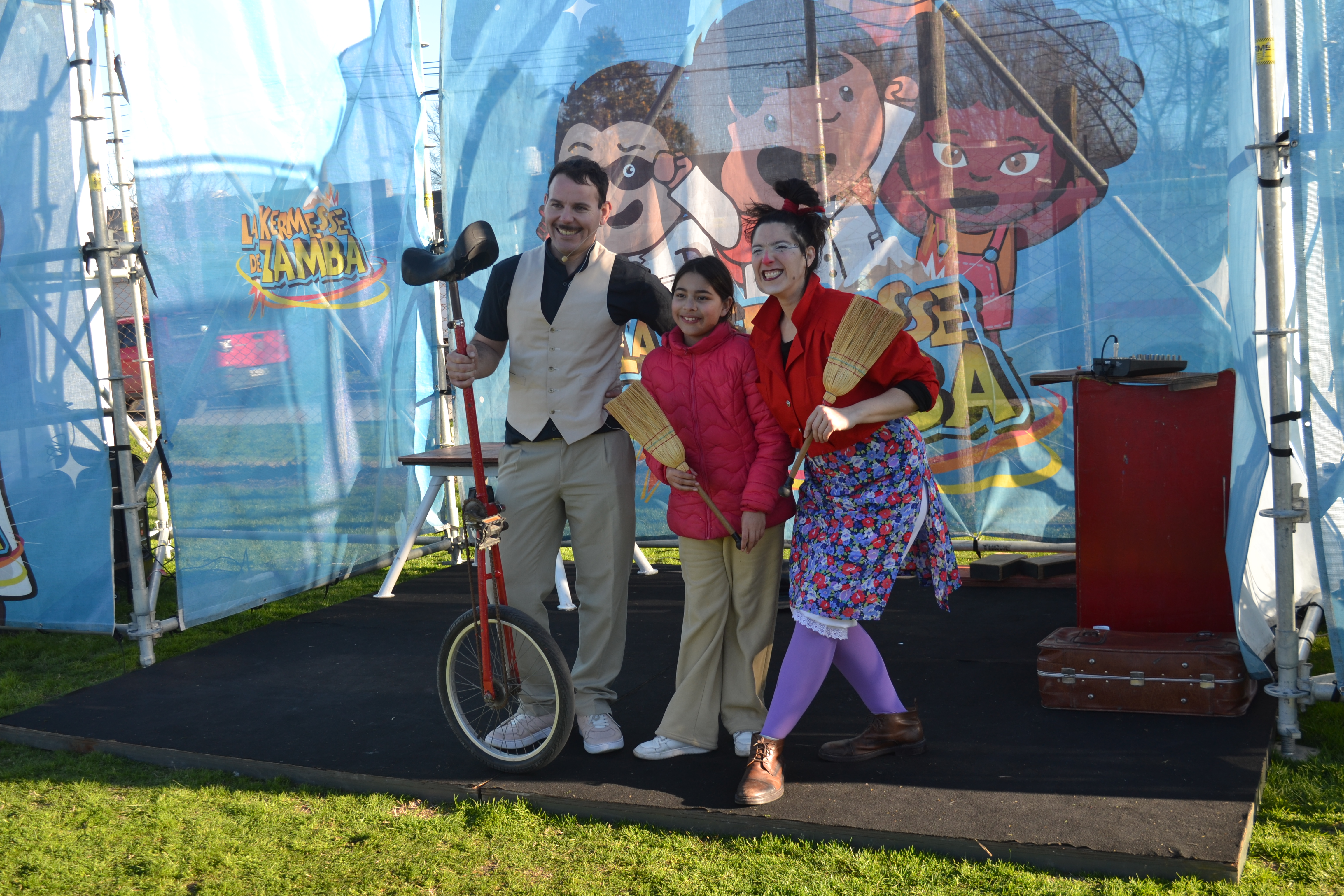 Juegos, historia y diversión: La Kermesse de Zamba pasó por Coronel Pringles