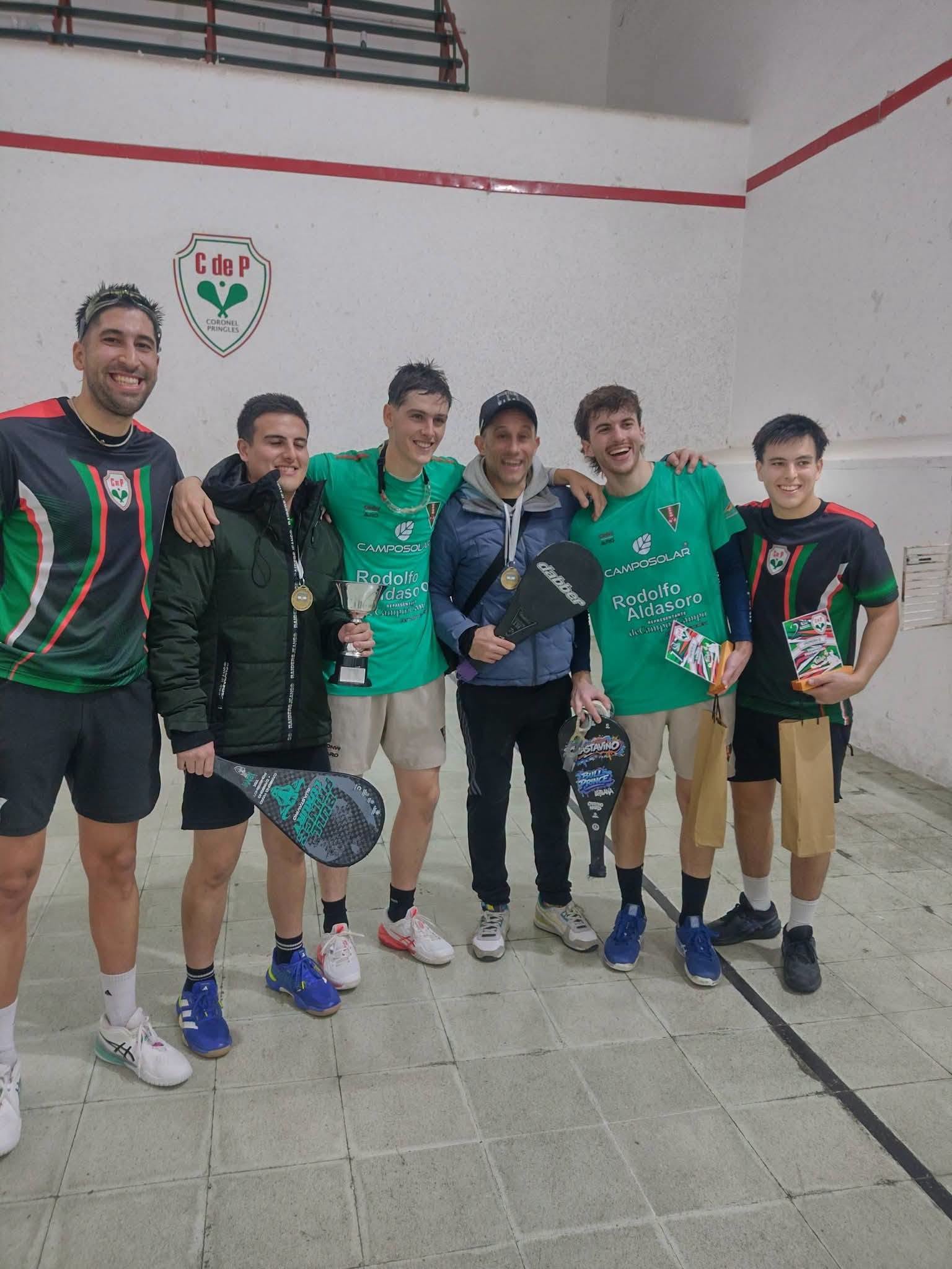 Gran jornada de pelota a paleta en Pringles: Se disputó la cuarta fecha de Primera B
