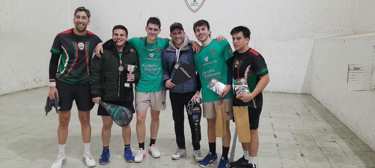 Gran jornada de pelota a paleta en Pringles: Se disputó la cuarta fecha de Primera B