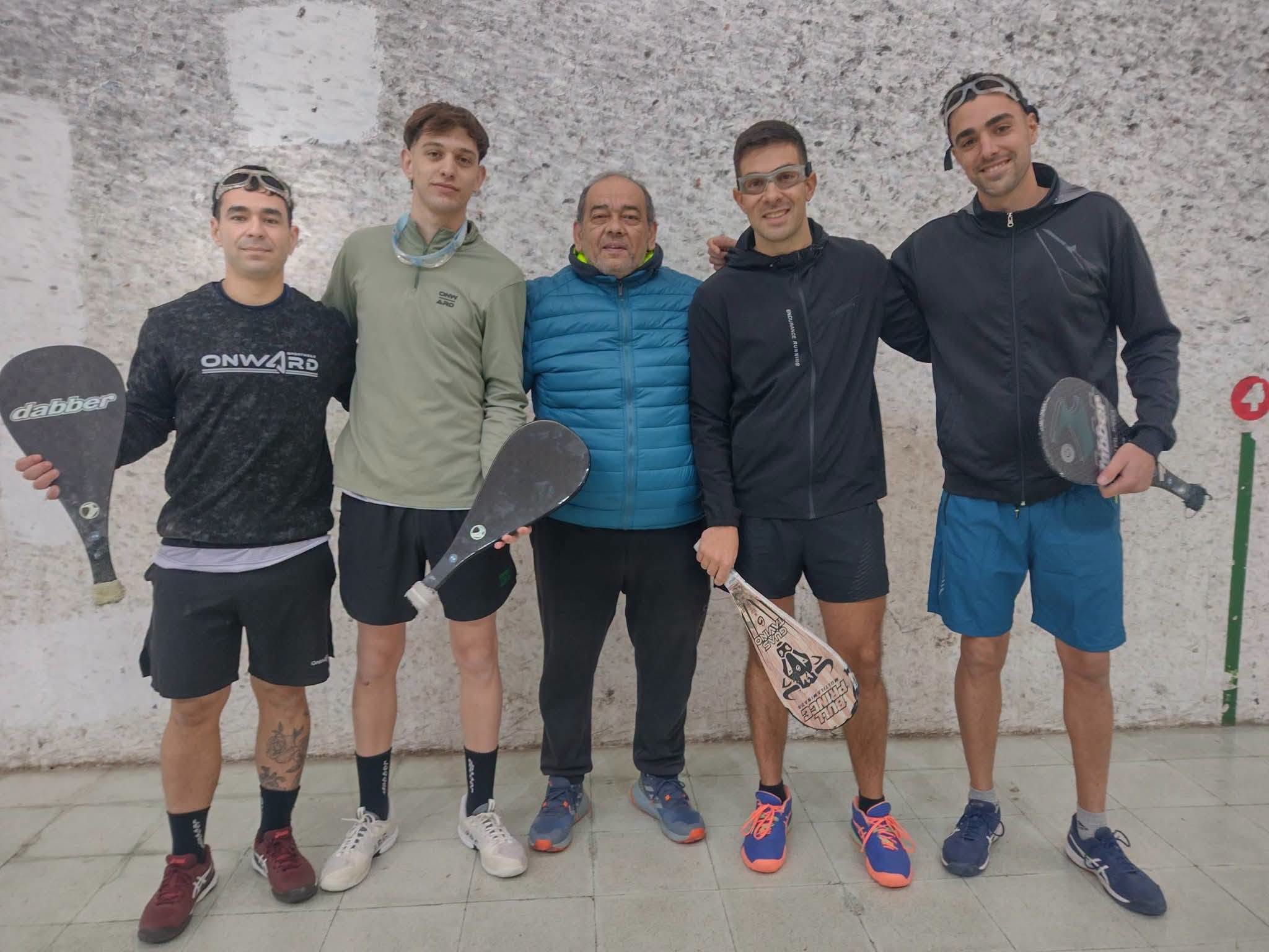 Gran jornada de pelota a paleta en Pringles: Se disputó la cuarta fecha de Primera B