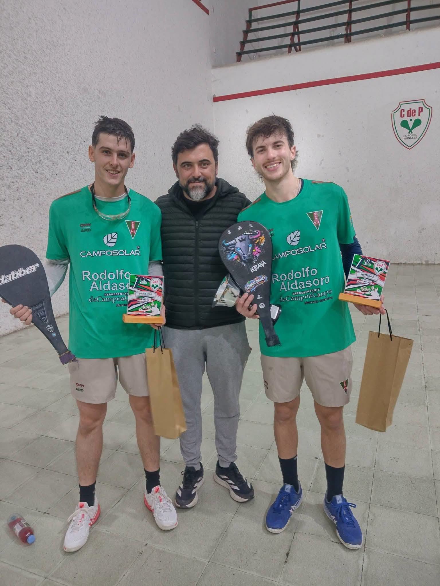 Gran jornada de pelota a paleta en Pringles: Se disputó la cuarta fecha de Primera B