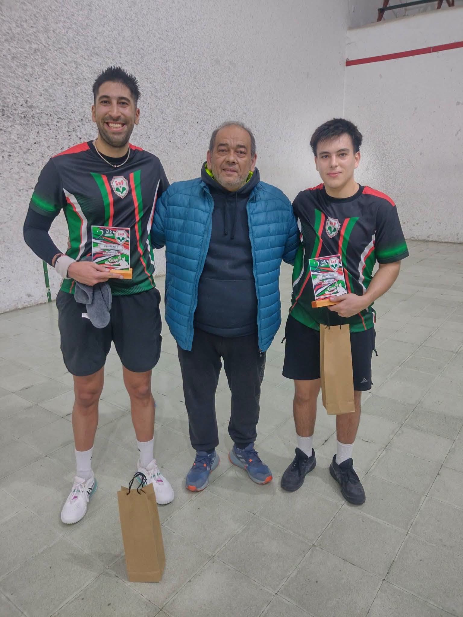 Gran jornada de pelota a paleta en Pringles: Se disputó la cuarta fecha de Primera B