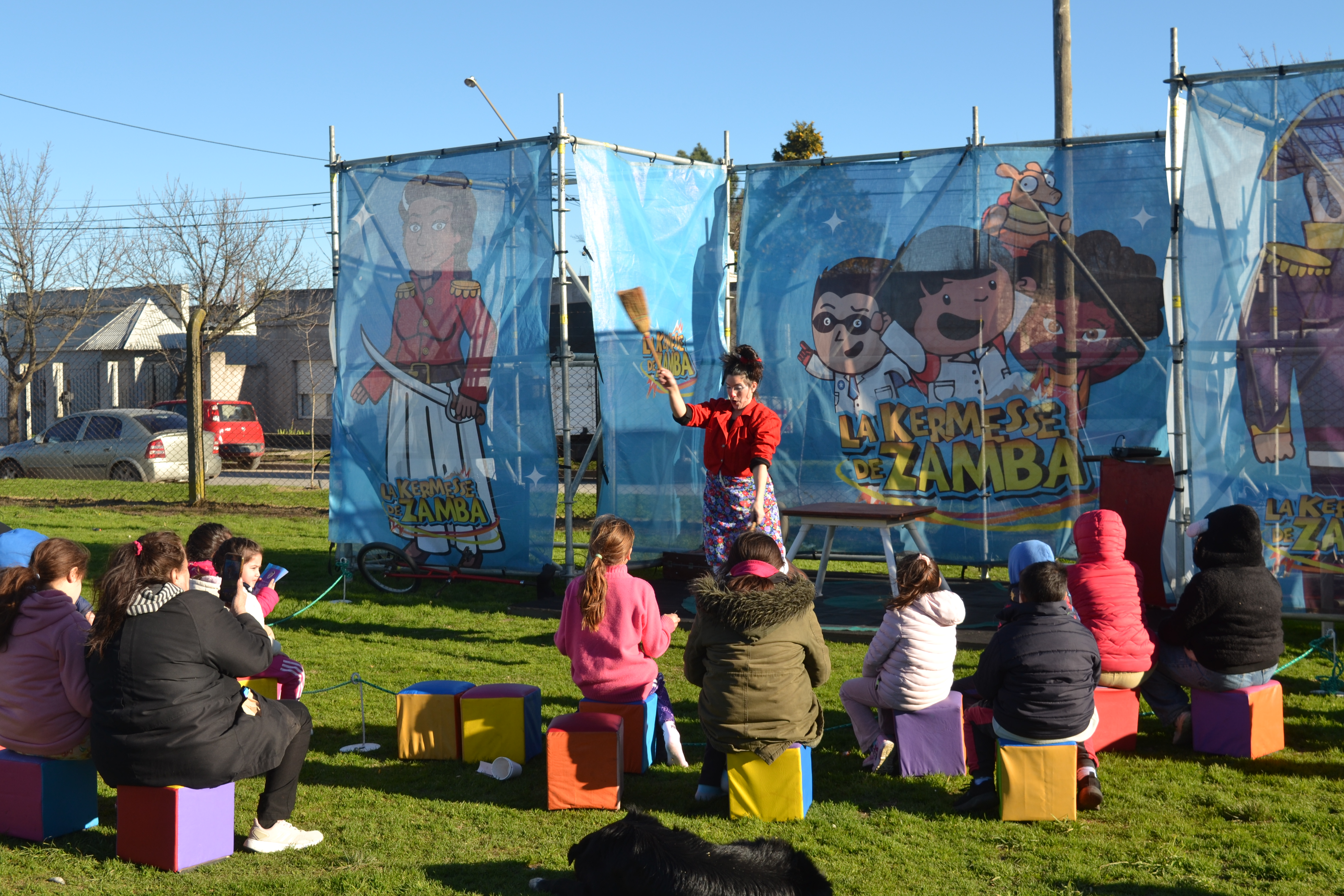 Juegos, historia y diversión: La Kermesse de Zamba pasó por Coronel Pringles