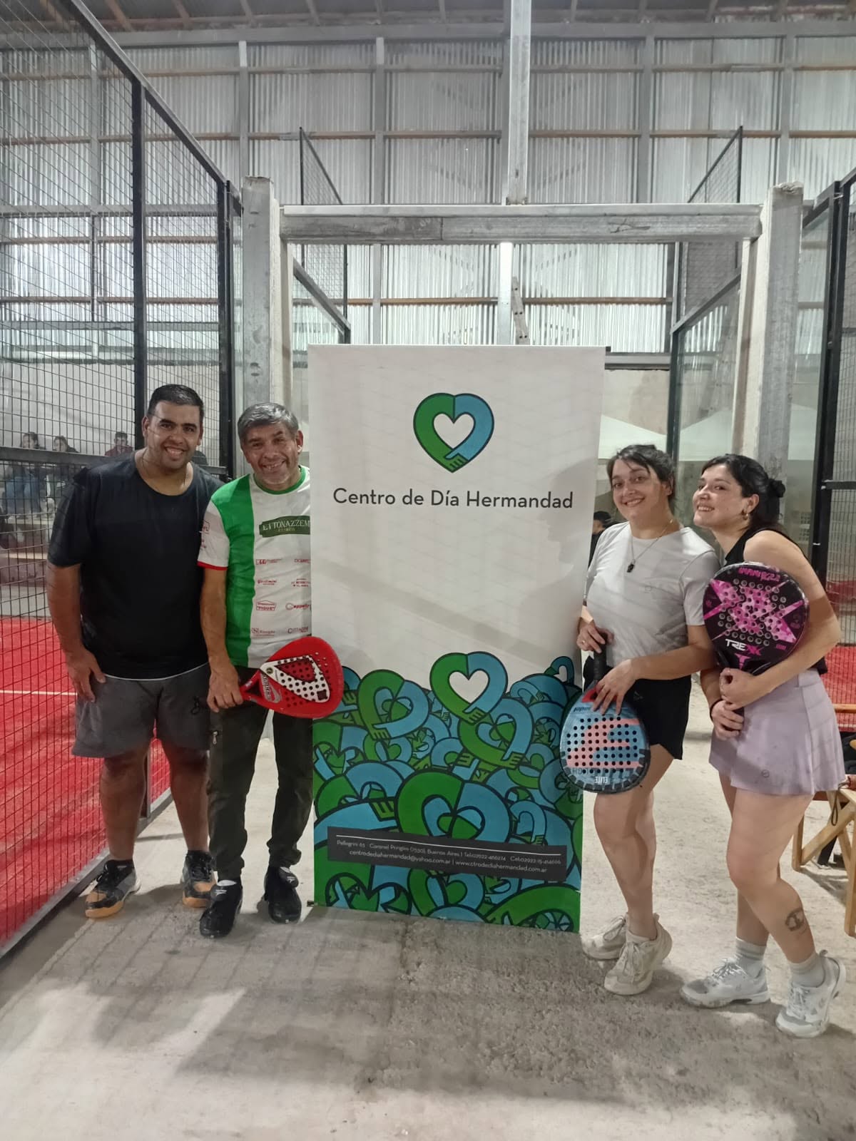 El Torneo Solidario de pádel reunió a la comunidad en apoyo al Centro de Día Hermandad