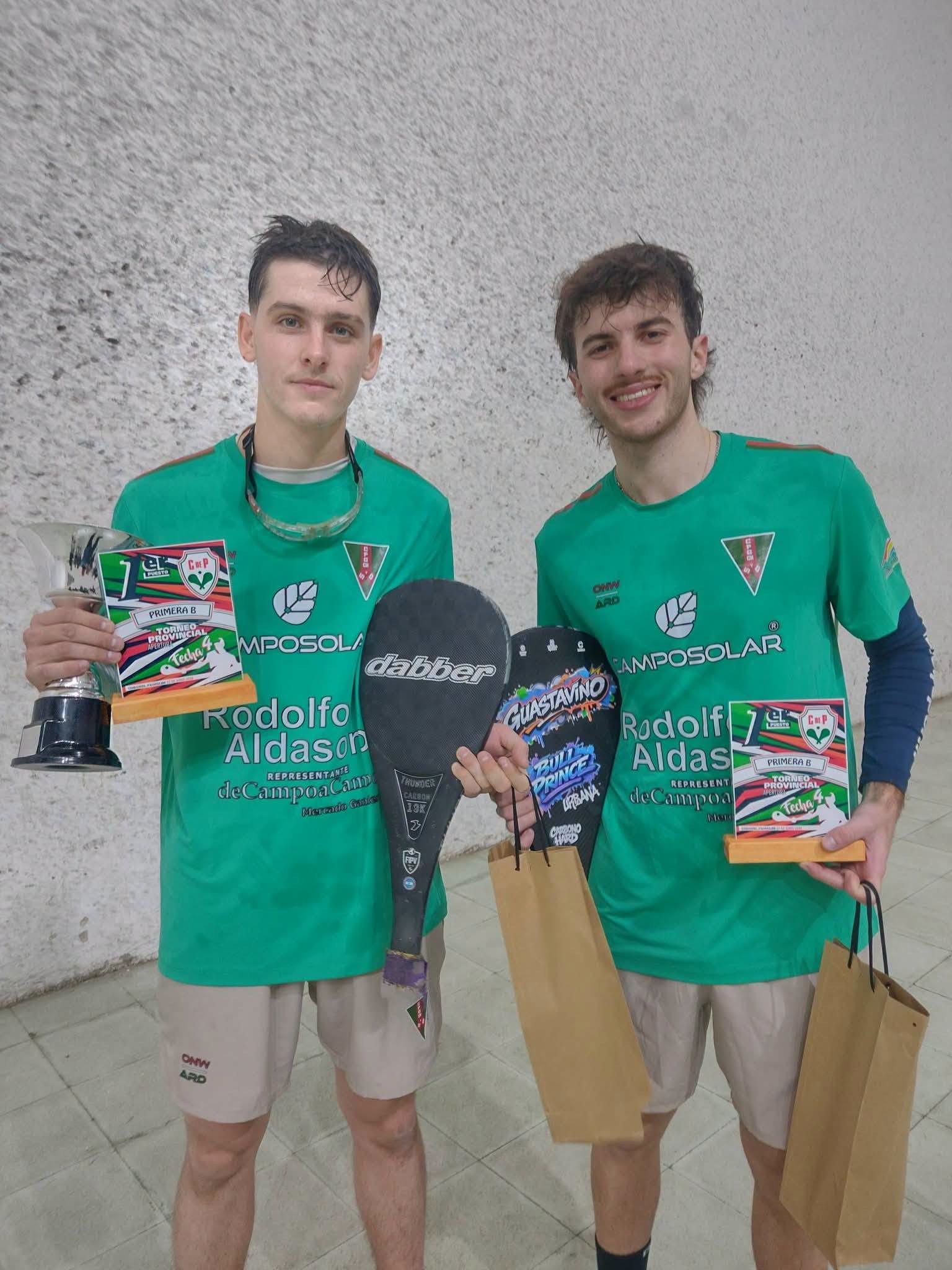 Gran jornada de pelota a paleta en Pringles: Se disputó la cuarta fecha de Primera B