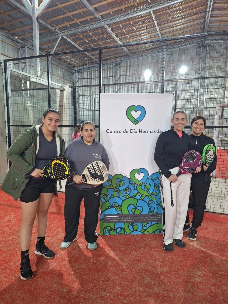 El Torneo Solidario de pádel reunió a la comunidad en apoyo al Centro de Día Hermandad